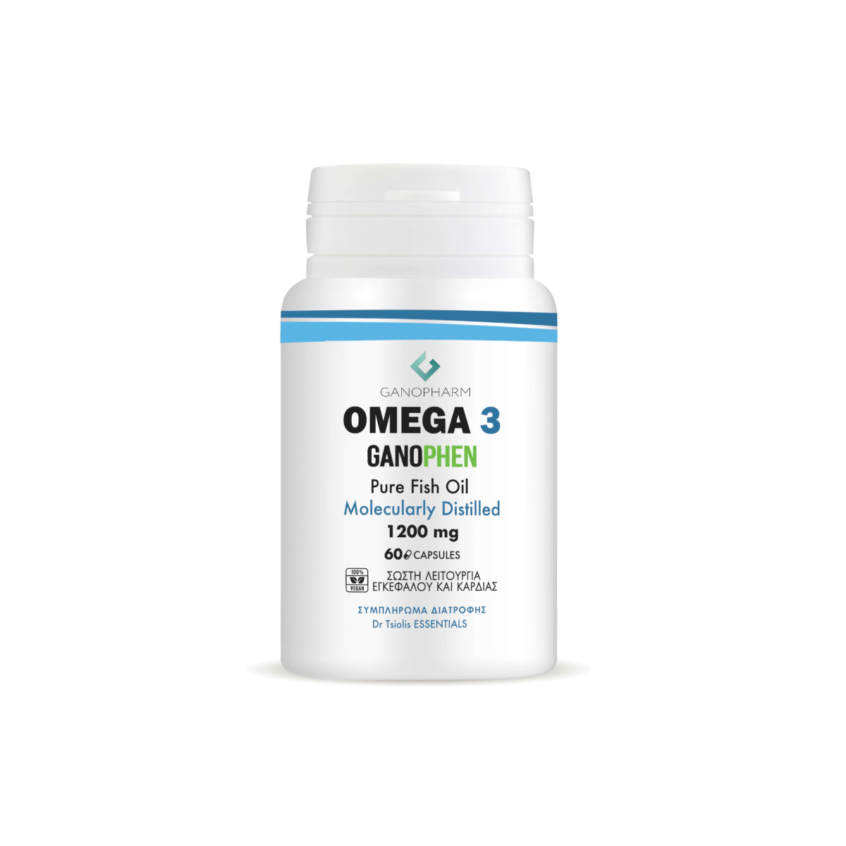 Omega 3 | Molecule-purified, free from heavy metals. Highly anti-inflammatory, supports the normal functioning of the brain, heart, and eyes.