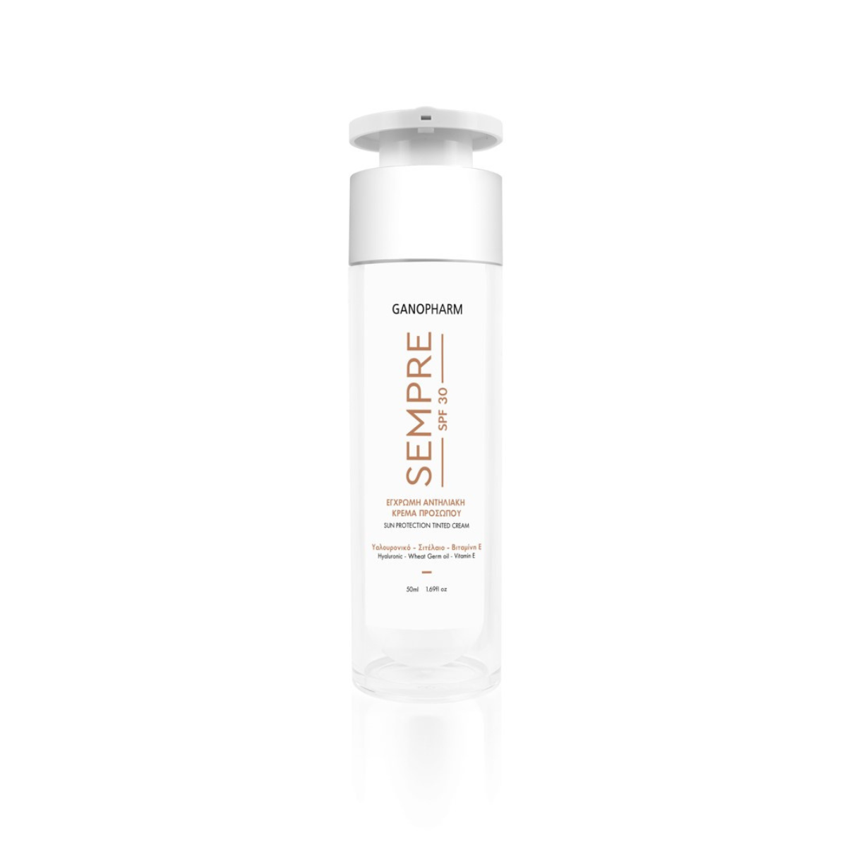 Sempre SPF 30 Tinted αντηλιακό προσώπου