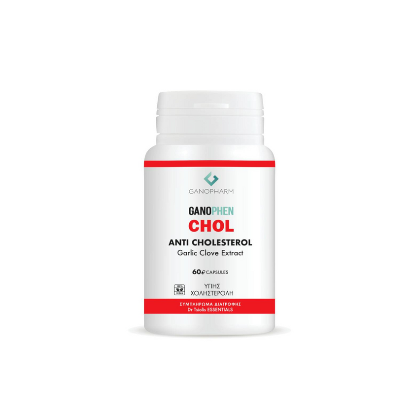 Ganophen Chol | A powerful, all-natural cholesterol-lowering solution with Black Garlic & Red yeast Rice