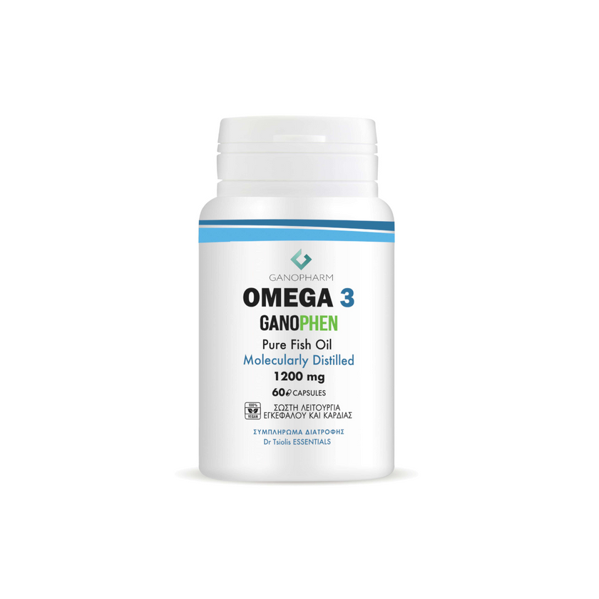 Ωμέγα 3 | Μοριακά απεσταγμένο ιχθυέλαιο για την βέλτιστη λειτουργία του εγκεφάλου, της καρδιάς και των ματιών.