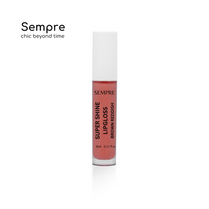 Sempre Lipgloss | Brown Reddish