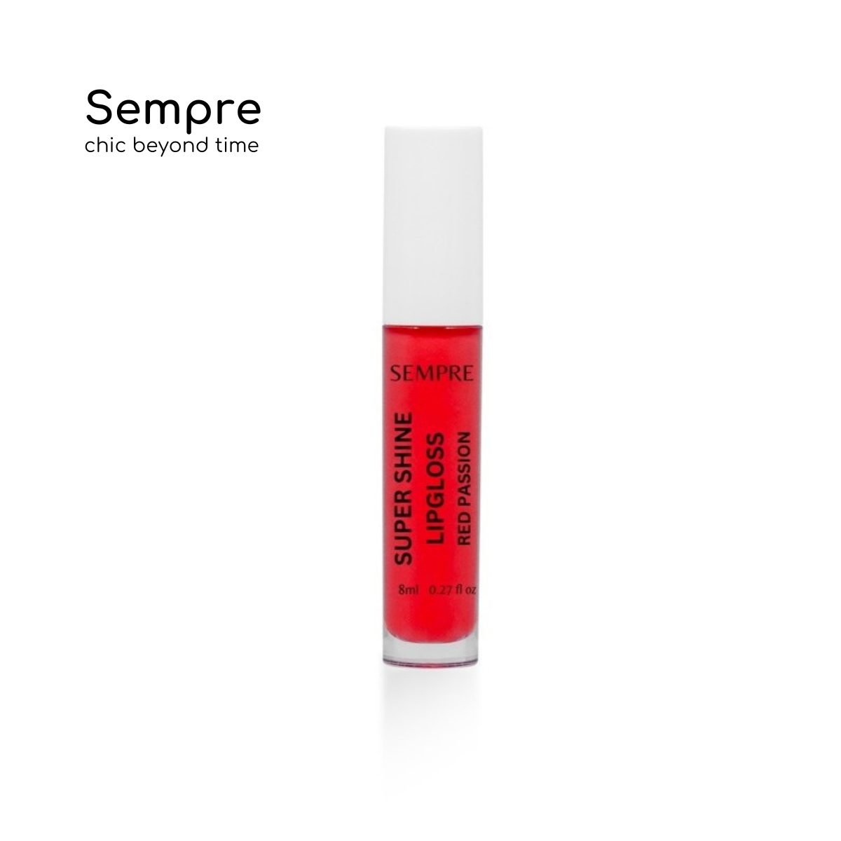 Sempre Lipgloss | Tropical Red